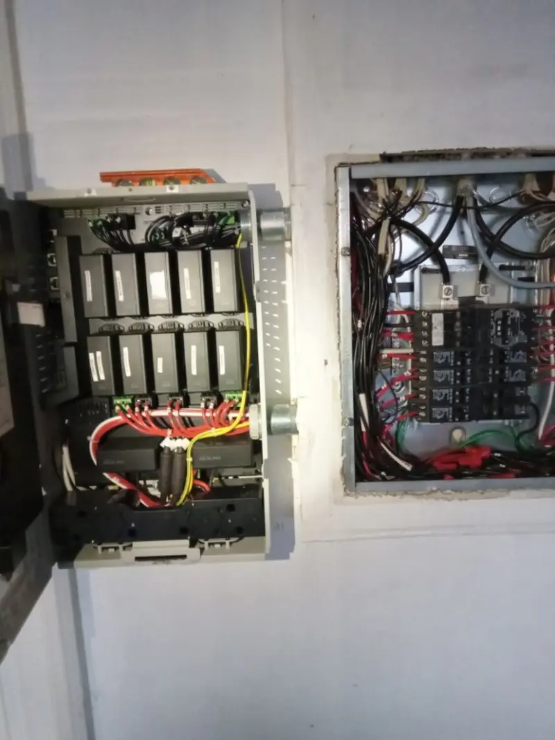 Electrical panel upgrade completed for Carbon Monoxide Detector Installation in Burkburnett